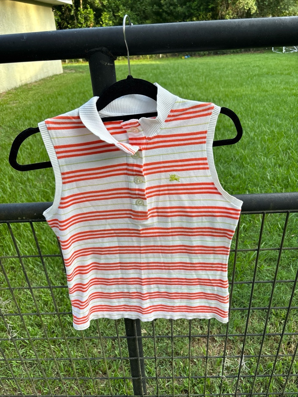 Burberry London Ladies Sleevless Golf Top